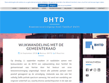 Tablet Screenshot of bhtd.nl